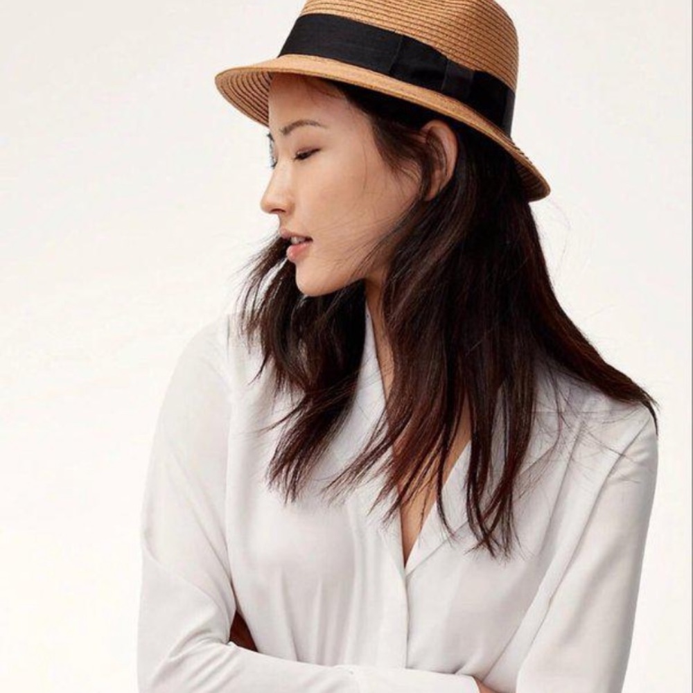 Aritzia Talula Straw Hat